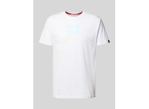 4059146782123 - T-Shirt mit Label-Print