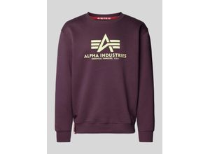 4059146785735 - Sweatshirt mit Label-Print