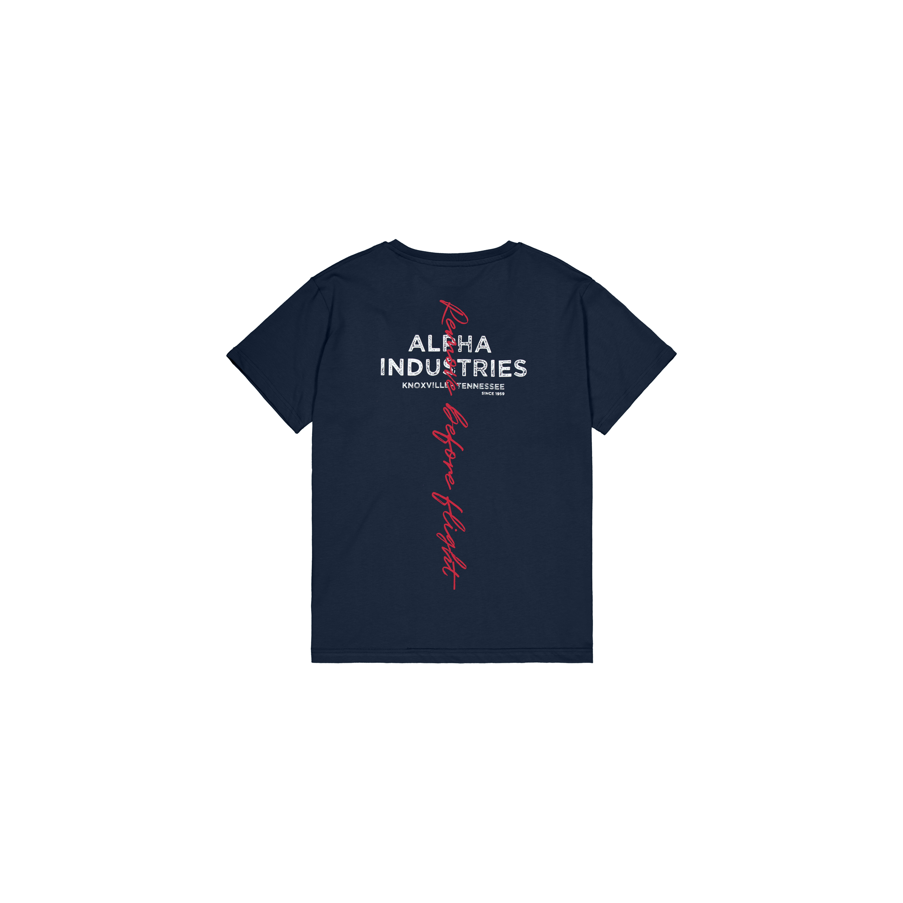 4059146829712 - T-Shirt mit Signature-Print auf der Rückseite Alpha Industries 4059146829712 - T-Shirt mit Signature-Print auf der Rückseite Alpha Industries