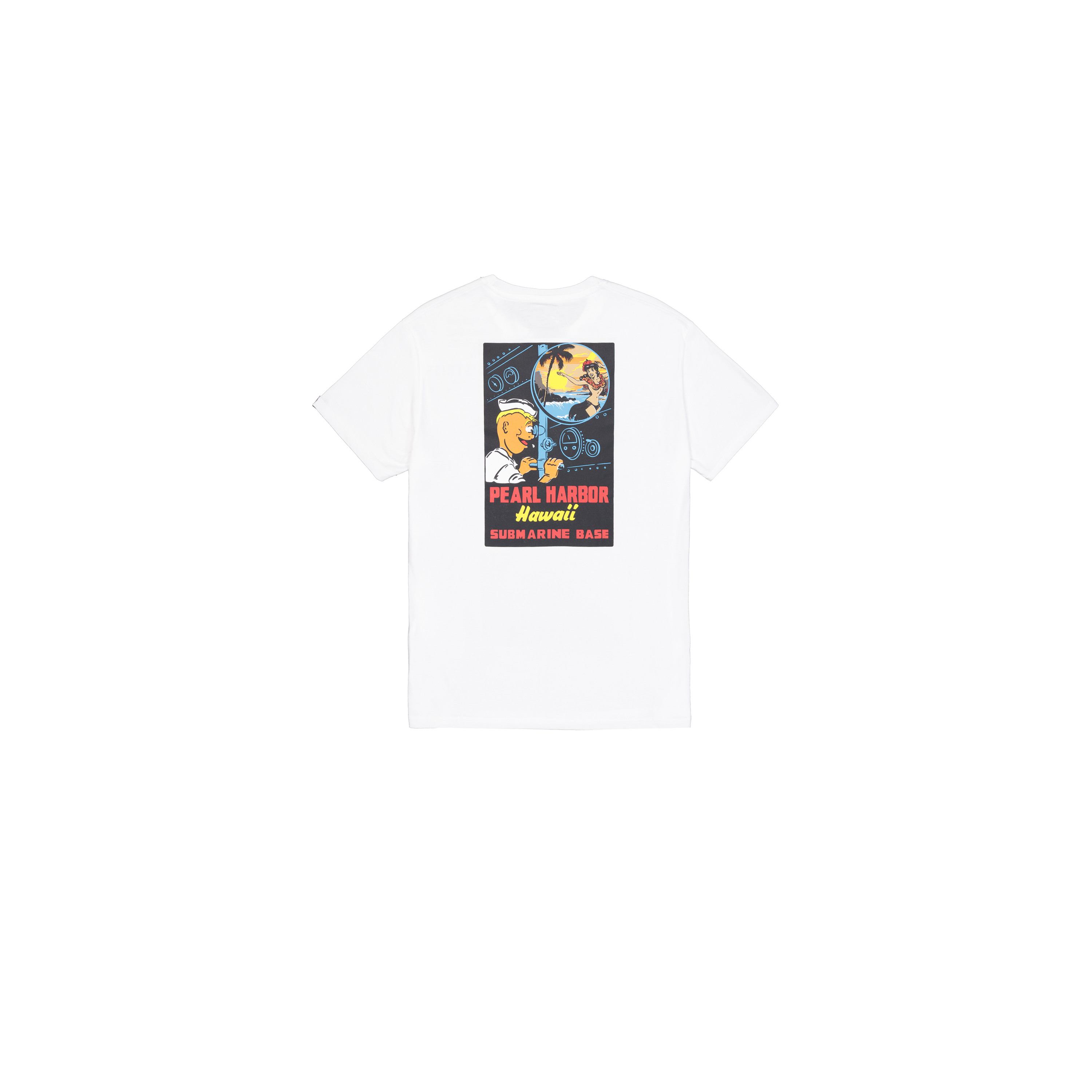 4059146843183 - T-Shirt mit Druck auf dem Rücken von Pearl Harbor Alpha Industries