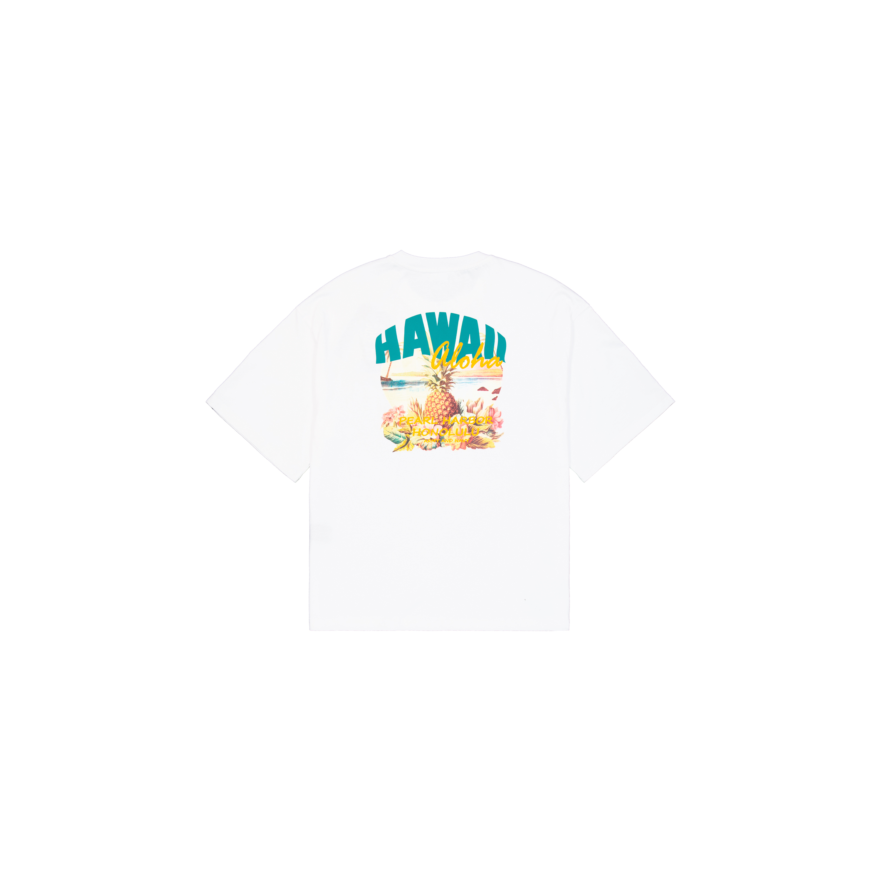 4059146845316 - T-Shirt mit Druck auf dem Rücken Alpha Industries Hawaii Aloha 4059146845316 - T-Shirt mit Druck auf dem Rücken Alpha Industries Hawaii Aloha