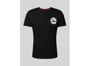 4059146846894 - T-Shirt mit Label-Print