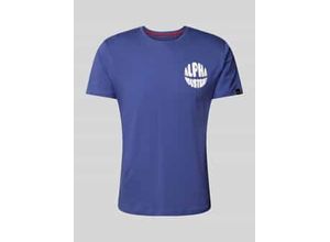 4059146847037 - T-Shirt mit Label-Print