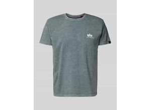 4059146890132 - T-Shirt Alpha Industries Back Print Vintage