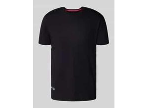 4059146911455 - T-Shirt mit Label-Details und Rundhalsausschnitt