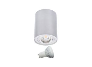 4059157000780 - - led 5 Watt Decken Zylinder Leuchte Wohnraum Alu up Beleuchtung 1-flg