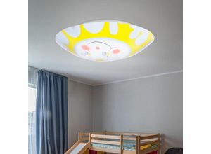 4059157006249 - Etc-shop - Kinder Decken Sonnen Glas Lampe Spiel Zimmer Beleuchtung im Set inkl LED-Leuchtmittel