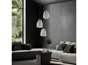 4059157027749 - Etc-shop - Pendel Hänge Leuchte Esszimmer Decken Lampe titan farben im Set inklusive led Leuchtmittel