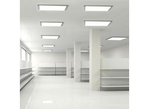 4059157044623 - Etc-shop - 10x led Einbau Panel Leuchten Wohnraum Decken Strahler Alu Raster Lampen