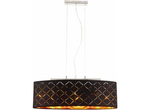 4059157051089 - Etc-shop - led Hängelampe Esstischlampe orientalisch rgb Farbwechsler Pendelleuchte Deckenlampe Textilschirm Hängeleuchte Wohnzimmer Esszimmer