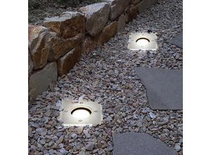 4059157061781 - Etc-shop - 2er Set led Außen Leuchten Boden Einbau Spot Lampen Beleuchtung Hof Einfahrt Garten Strahler befahrbar