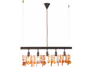 4059157069626 - Etc-shop - Hänge Lampe Kristall Behang Decken Leuchte Pendel Luster im Set inklusive led Leuchtmittel