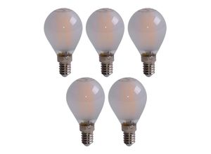 4059157070325 - Etc-shop - 5x led 4 Watt filament Leuchtmittel Kugel Form 2700 Kelvin Lampen E14