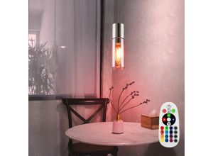 4059157081529 - Etc-shop - Decken Pendel Leuchte dimmbar Wohn Zimmer Glas Lampe fernbedienung im Set inkl rgb led Leuchtmittel