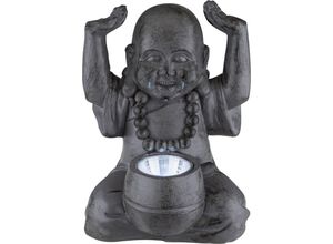 4059157084339 - Design led Außen Leuchte solar Buddha Skulptur Veranda Figur Asia Beleuchtung