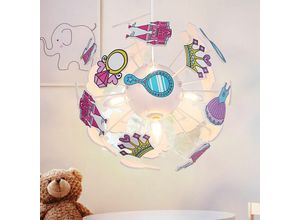 4059157100565 - Etc-shop - Mädchen Hänge Strahler Kleid Lampe Kinder Spiel Zimmer Kugel Leuchte im Set inkl led Leuchtmittel