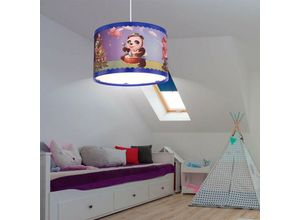 4059157100589 - Etc-shop - Kinder Decken Pendel Lampe bunt Tier Motive Spiel Zimmer Hänge Leuchte im Set inkl led Leuchtmittel