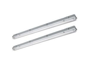 4059157103191 - Etc-shop - led Deckenleuchte led Röhre Feuchtraum Feuchtraumwannenleuchte led Garagenlampe  Reihenschaltung strahlwassergeschützt 1x led 18W