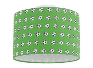 4059157105904 - Decken Lampe Kinder Spiel Zimmer Fußball Motiv Leuchte rund im Set inkl LED Leuchtmittel