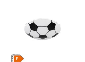 4059157110243 - Etc-shop - Kinder Decken Lampe dimmbar Fußball Glas Leuchte fernbedienung im Set inkl rgb led Leuchtmittel