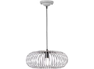 4059157110465 - Etc-shop - Pendel Hänge Lampe Wohn Ess Zimmer Käfig Leuchte Decken Beleuchtung grau