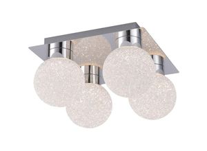 4059157114302 - Etc-shop - rgb led Decken Strahler Kugel Leuchte Fernbedienung Wohn Zimmer Lampe dimmbar chrom