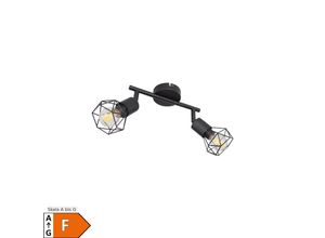 4059157123090 - Etc-shop - Retro Decken Strahler Leuchte Käfig Spot Lampe verstellbar im Set inkl led Leuchtmittel