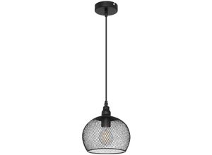 4059157126596 - Etc-shop - Hänge Lampe Käfig Ess Zimmer Beleuchtung schwarz Pendel Decken Leuchte im Set inkl led Leuchtmittel 4059157126596 - Etc-shop - Hänge Lampe Käfig Ess Zimmer Beleuchtung schwarz Pendel Decken Leuchte im Set inkl led Leuchtmittel