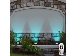 4059157128316 - Etc-shop - 3er Set Außen Boden Einbau Leuchten Edelstahl Strahler Fernbedienung Lampen dimmbar im Set inkl rgb led Leuchmittel 4059157128316 - Etc-shop - 3er Set Außen Boden Einbau Leuchten Edelstahl Strahler Fernbedienung Lampen dimmbar im Set inkl rgb led Leuchmittel