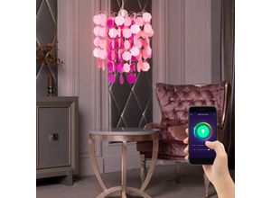 4059157133372 - Etc-shop - Smart Kinder Hänge Leuchte dimmbar Spiel Mädchen pink Decken Lampe App Sprachsteuerung im Set inkl rgb led Leuchtmittel 4059157133372 - Etc-shop - Smart Kinder Hänge Leuchte dimmbar Spiel Mädchen pink Decken Lampe App Sprachsteuerung im Set inkl rgb led Leuchtmittel