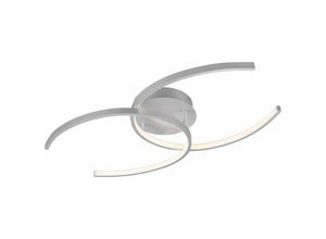 4059157141773 - Etc-shop - led Ring Design Decken Lampe titan Wohn Ess Zimmer Beleuchtung Flur Leuchte dimmbar