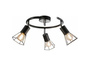 4059157147072 - Etc-shop - Smart rgb led Decken Lampe dimmbar Käfig Spots verstellbar Wohn Zimmer Leuchte steuerbar über Handy