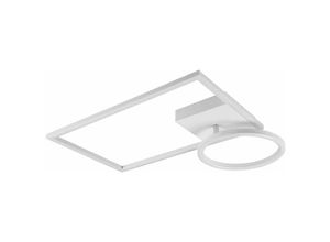 4059157153189 - LED Design Decken Lampe weiß schwenkbar Wohn Ess Schlaf Zimmer Beleuchtung Switch Dimmer Flur Leuchte dimmbar über Lichtschalter