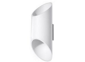 4059157159839 - Etc-shop - Wandleuchte Innen weiß indirekte Beleuchtung Wand Wandleuchte Up Down weiß Aluminium 1x G9 LxBxH 10x12x30 cm