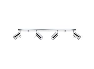 4059157161313 - Etc-shop - Deckenleuchte Deckenlampe Chrom verstellbare Spots 4-flammig Wohnzimmer Küche