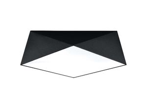 4059157163102 - Etc-shop - Deckenleuchte Deckenlampe pvc Stahl Schwarz modern Esszimmer Schlafzimmer