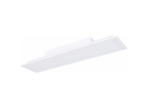 4059157176539 - Etc-shop - Deckenleuchte Aufbaupanel Deckenpanel Deckenlampe Wohnzimmerlampe aus Aluminium in weiß Acryl opal 1x led 18 Watt 1000 Lumen warmweiß