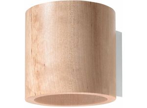 4059157186590 - Etc-shop - Wandleuchte Innen Wandlampe Holz weiß Lampe Wohnzimmer Wandspot up down 1x G9 LxBxH 10x12x10 cm