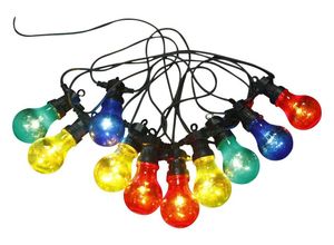 4059157190757 - Etc-shop - led Lichterkette nirvana Glas für außen Partylichterkette 42 Watt multicolor