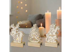 4059157200869 - Weihnachtsmann Fensterdeko Adventbeleuchtung Rentier Weihnachtsbaum Holzfigur X-Mas Schalter 1x led HxBxT 14x43x95 cm 4059157200869 - Weihnachtsmann Fensterdeko Adventbeleuchtung Rentier Weihnachtsbaum Holzfigur X-Mas Schalter 1x led HxBxT 14x43x95 cm