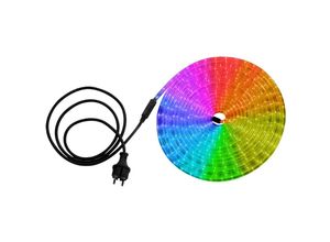 4059157219700 - Etc-shop - rgb led Deko Lichterschlauch Multicolor 15m Zuleitung Stecker Länge 9 m