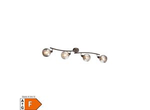 4059157229396 - Etc-shop - led Decken Leuchte Lampe Beleuchtung Metall Bronze Glas Spots Beweglich Küche 4059157229396 - Etc-shop - led Decken Leuchte Lampe Beleuchtung Metall Bronze Glas Spots Beweglich Küche