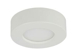 4059157230552 - Etc-shop - led Decken Aufbau Lampe rund Wohn Schlaf Zimmer Beleuchtung Flur Leuchte weiß