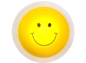 4059157237292 - Etc-shop - Design led Wand Lampe Nacht-Licht Kinder Zimmer Beleuchtung Smiley gelb