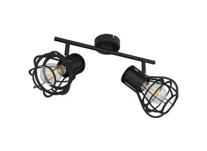 4059157240681 - Etc-shop - Decken Lampe Wohn Zimmer Spot Balken Licht-Schiene Käfig Leuchte schwenkbar