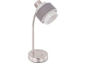 4059157242524 - Etc-shop - vintage Nacht Schreib Tisch Lampe Flexo Spot beige-grau Lese Leuchte Schlaf Zimmer Beleuchtung