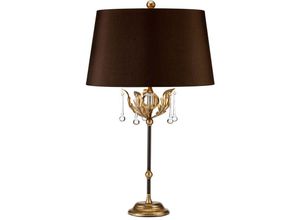 4059157250055 - Tischleuchte Beistelllampe Leuchte Wohnzimmerlampe Stahl Bronze Gold h 72 cm