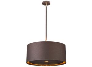 4059157250437 - Etc-shop - Pendellampe Deckenleuchte Hängelampe Stahl Messing d 455 cm Esszimmerlampe Braun