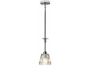 4059157250543 - Hängeleuchte Pendellampe led Badezimmerlampe IP44 Deckenleuchte Messing d 13 cm