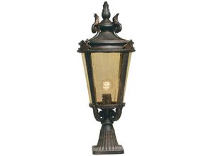 4059157251632 - Etc-shop - Wegleuchte Außenleuchte Sockelleuchte h 68 cm Bronze Gartenlampe Stahl